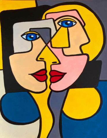 Women Cubism Paint By Numbers