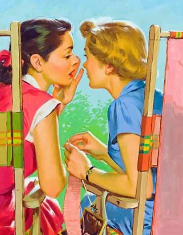 Vintage Women Paint By Numbers