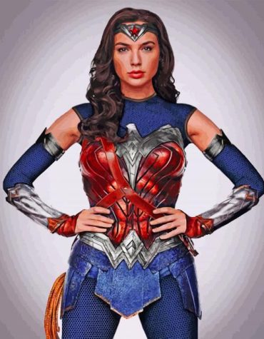 Wonder Woman Movies Paint By Numbers