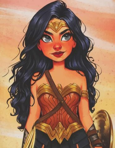 Wonder Woman Heroes Paint By Numbers