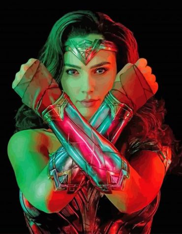 Wonder Woman Movie Edition Paint By Numbers