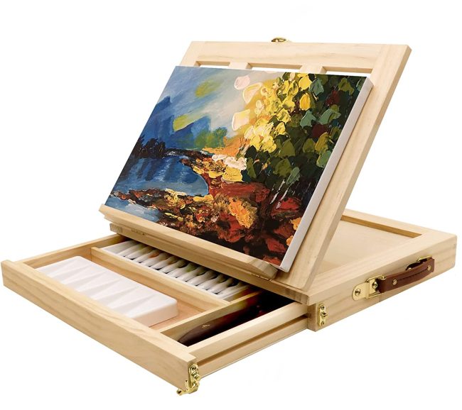 Wooden Easels Support Paint By Numbers