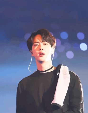 World Wide Handsome Jin Kpop Paint By Numbers