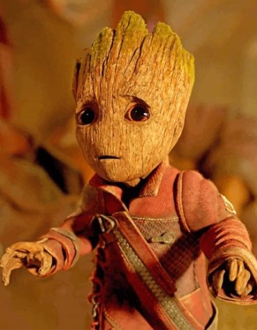 Baby Groot Guardians Series Paint By Numbers