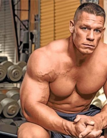 John Cena Wrestling Icon Paint By Numbers