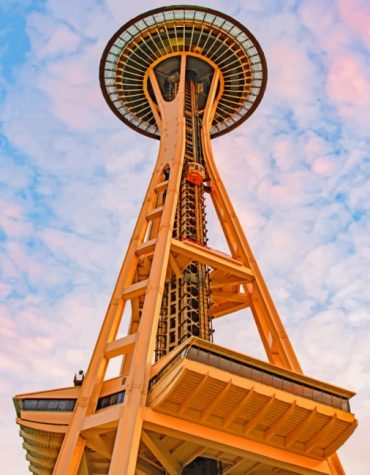 Space Needle Seattle Views Paint By Numbers