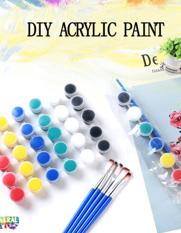 6-8 Acrylic Paint Kit Paint By Numbers