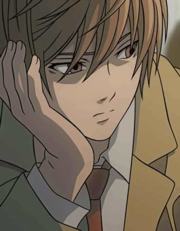 Light Yagami Anime Paint By Numbers