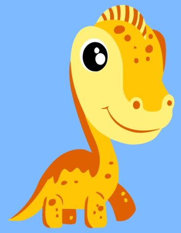 Kids Easy Dinosaur Paint By Numbers