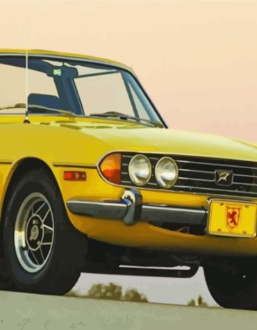 Triumph Stag Classic Paint By Numbers