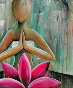 Spiritual Woman Yoga Paint By Numbers