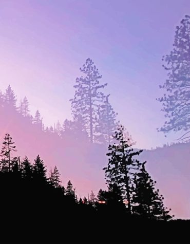 Yosemite Valley Landscape Paint By Numbers