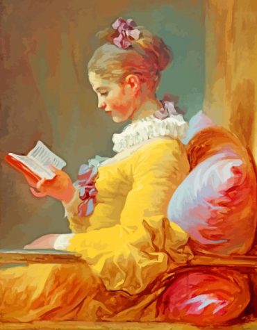 Charles Edward Perugini Reading Woman Paint By Numbers