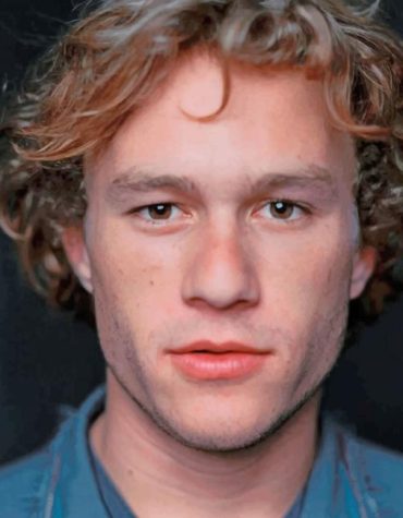 Young Heath Ledger Portrait Paint By Numbers