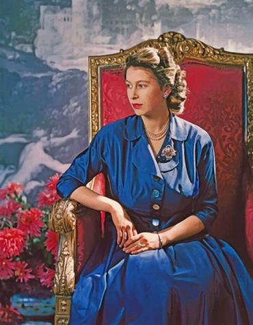 Young Queen Elizabeth UK Paint By Numbers