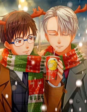 Yuri On Ice Anime Paint By Numbers