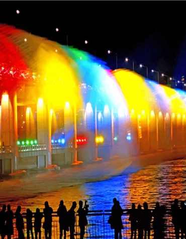 Seoul City Lights Paint By Numbers