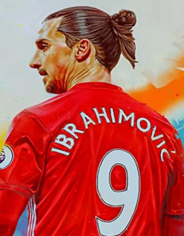 Zlatan Ibrahimovic Football Legend Paint By Numbers